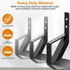 Zwinz Steel Stair Riser 1 Step, Metal Stair Stringers for