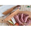 FORESTABLE Cutting Board, Small Corner Wood, Natural Wood, Outdoor, Camping,
