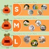 Acsist Rat Hammock, Hamster Bed,Sugar Glider House with Warm Fleece,Washable