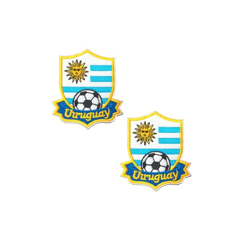 2 apliques de parches para planchar de la Copa Mundial