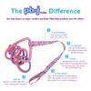 PBnJ baby Toy Saver Strap Holder Leash Secure Accessories Dino/Purple/LtBlue/Green