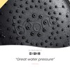 The Showerhead by Boona (Midnight Black) - Max Pressure