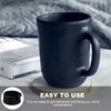 PartyKindom Anti-Spill Desk Cup Holder - Unspillable Drink with Adjustable