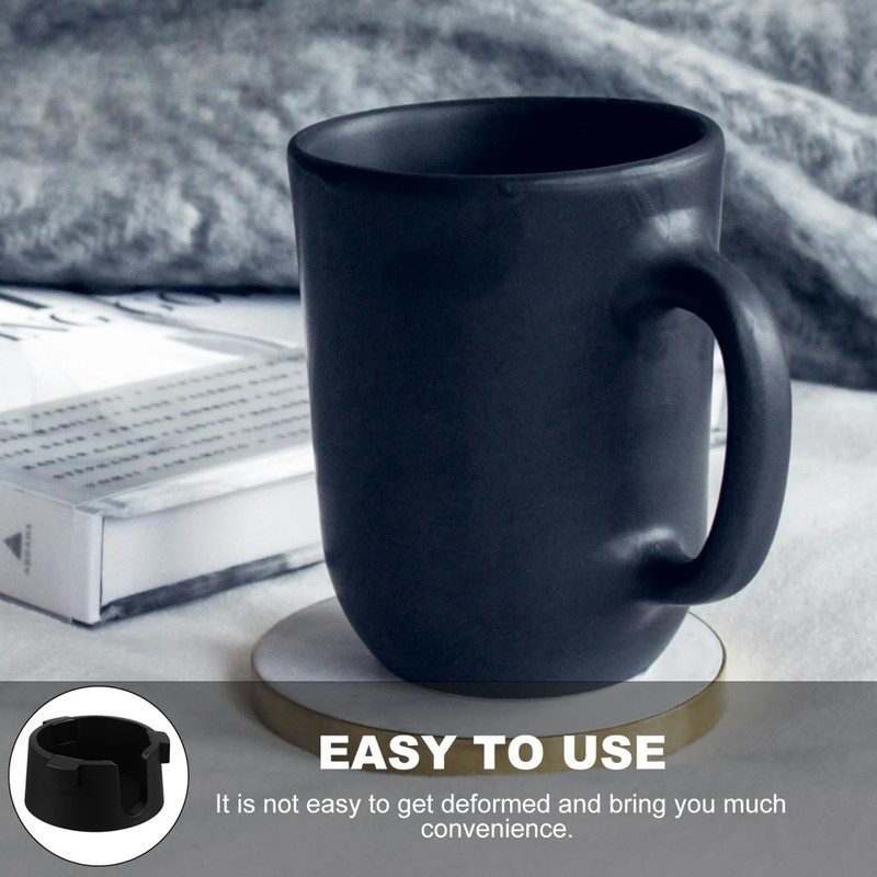 PartyKindom Anti-Spill Desk Cup Holder - Unspillable Drink with Adjustable