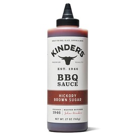 Kinders Hickory Brown Sugar BBQ Glaze and Dipping Sauce, 25.7 Ounces Per Bottle | BBQ, Glaze, Dip and More