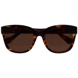 OPULIZE BIG Sunglasses - Bold Fashion Frame - Brown Tinted Lens - Anti-reflective & Anti-Glare - Polarised Lenses With UV400 Protection - Spring Hinges - Brown Tortoiseshell - Mens Womens