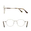 RB.Pilot Classic Round Polygon Reading Glasses for Men Women Light