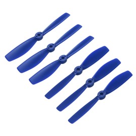 MECCANIXITY 6Pcs RC Propellers 5x4.5 Inch CW CCW 2-Vane Main Rotors for RC Aircraft Quadcopter Prop Replacement, Blue