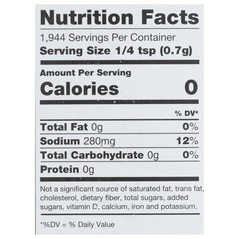 Diamond Crystal Pure and Natural Kosher Salt, 48 oz (Pack