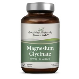 Magnesium Glycinate | Health Supplement for Muscle Recovery | 100mg Caps