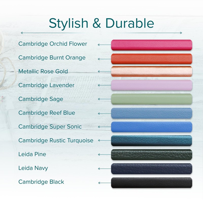 Harbor Large Journal - Cambridge Black - 9.75"x7.5"