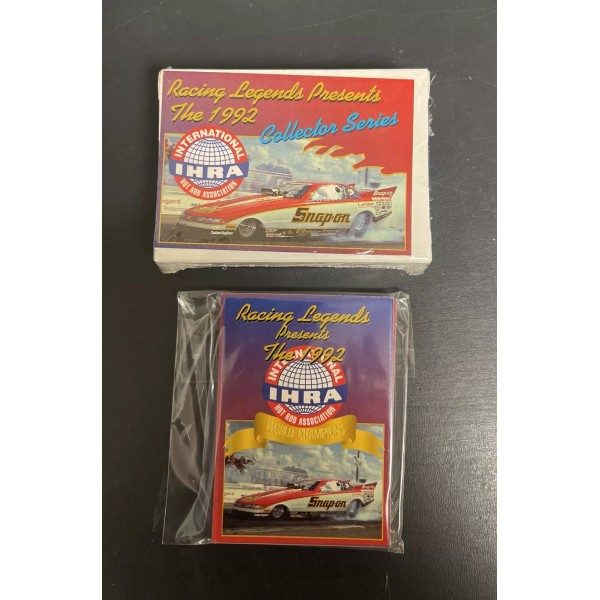 1992 Racing Legends Sealed IHRA Drag Card Set Plus 10