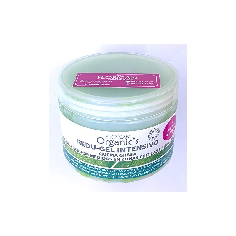 Redugel Intensivo Florigan Línea Organics 350grs.