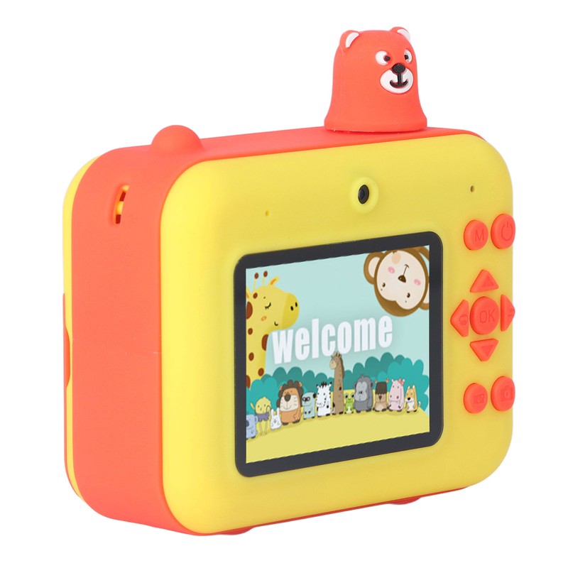 Kids Printing Camera 2.4in LCD Screen Dual Lens HD 1080P