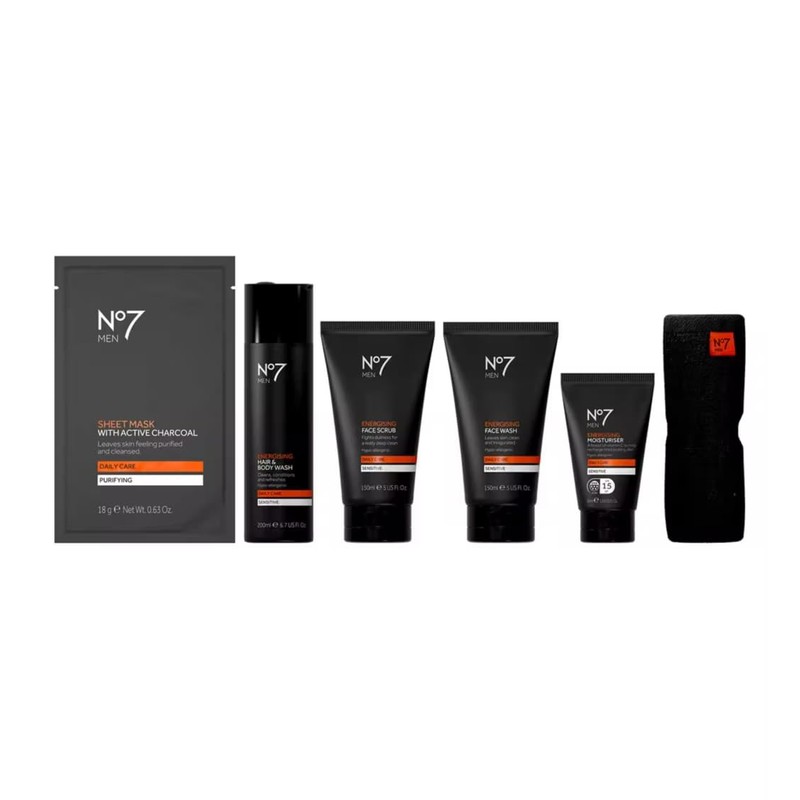 No7 Men Energising Collection Boxed Set