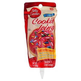 Betty Crocker Cookie Icing Red, 7-Ounce (Pack of 6)