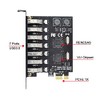 NFHK Adaptador de tarjeta de expansión PCI-E a USB 3.0