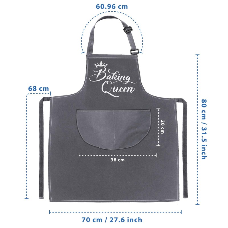 LINEN CLOSET® Baking Aprons for Women Baker Aprons for Men