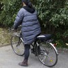 Cycling Shoulder Bag Dual Purpose Frosted Cloth Cycling Sling Backpack