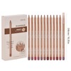 12 Colors Matte Lip Liner Set, Waterproof Smudge-Proof Liners, Long