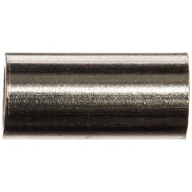 American Fishing Wire - Manguitos de crimpado de Barril único, 30 Piezas, 0.33 cm de diámetro Interno, Nickel, 30 Pieces, 0.132 Inch Inside Diameter