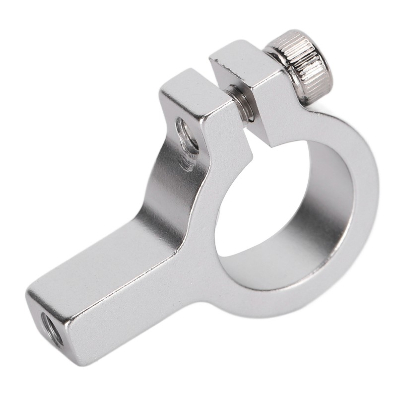 3Pcs Tube Clamp Hub Aluminum Shaft Clamping M4 Thread Mounting
