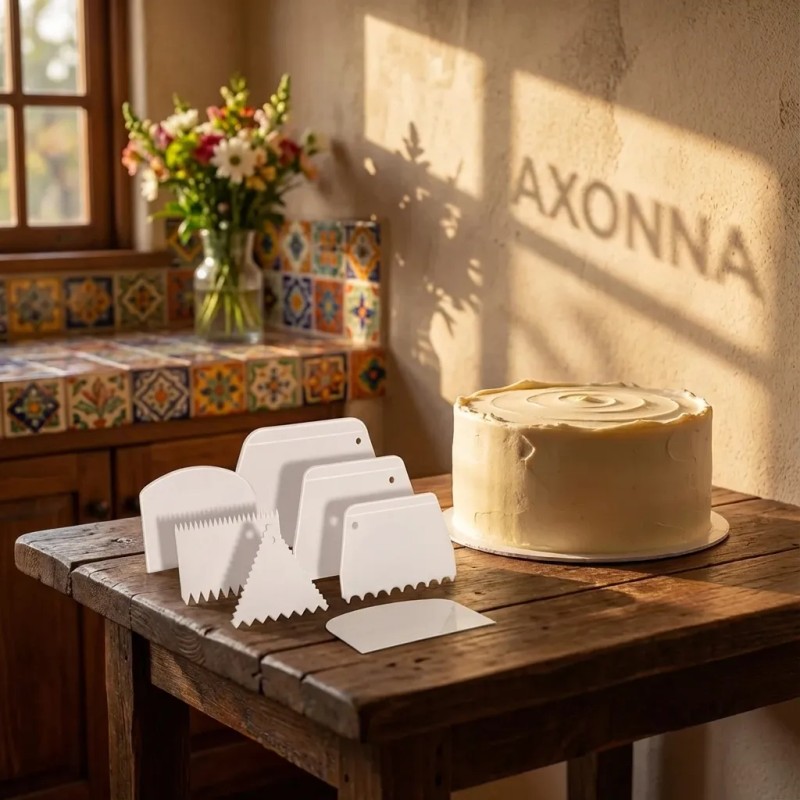 Kit Reposteria Espatula Alisador Pastel Decorar Herramientas