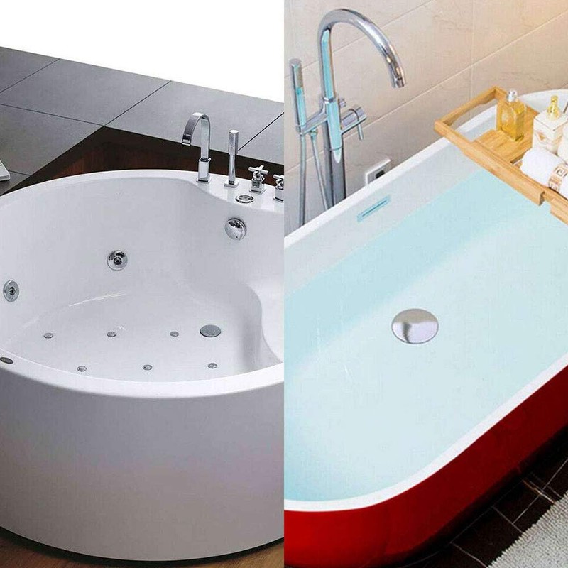 43.5mm Bathtub Chock Plug Adjustable Pop Up Sink Component Replacement
