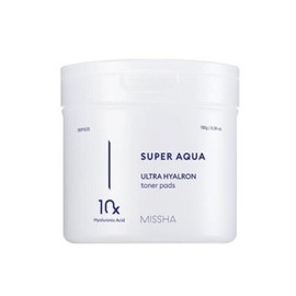 Cosmax MISSHA Super Aqua Ultra Hyalon Toner Pad 90 sheets x 4 / 코스맥스 MISSHA 수퍼 아쿠아 울트라 히알론 토너 패드 90매 x 4개