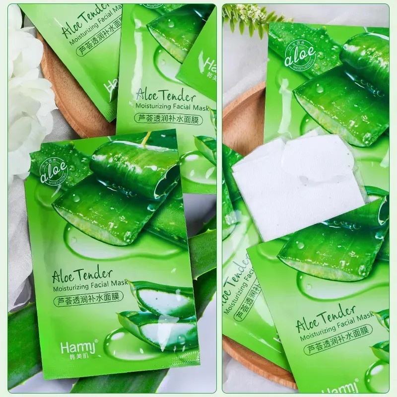 Mascarilla Facial Gel Aloe Vera Natural Unidades