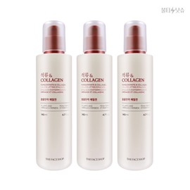 THE FACE SHOP Lotion Volume Elasticity Pomegranate Collagen Emulsion 140ml 3pcs / 더페이스샵 로션 볼륨탄력 석류 콜라겐 에멀전 140ml 3개