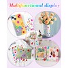6124Pcs Gem Stickers-Self-Adhesive Face Jewelry Stickers, Acrylic Gems DIY Crafts,
