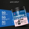 GN Creatine and Marine Collagen Powder, 2 Pack Bundle, Unflavoured,