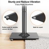 ELIVED Universal Speaker Stands Height Adjustable 28"-37.4", Bookshelf Speaker Stand