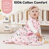 Yoofoss Baby Sleep Sack 0-6 Months 0.5 Tog Wearable Blanket