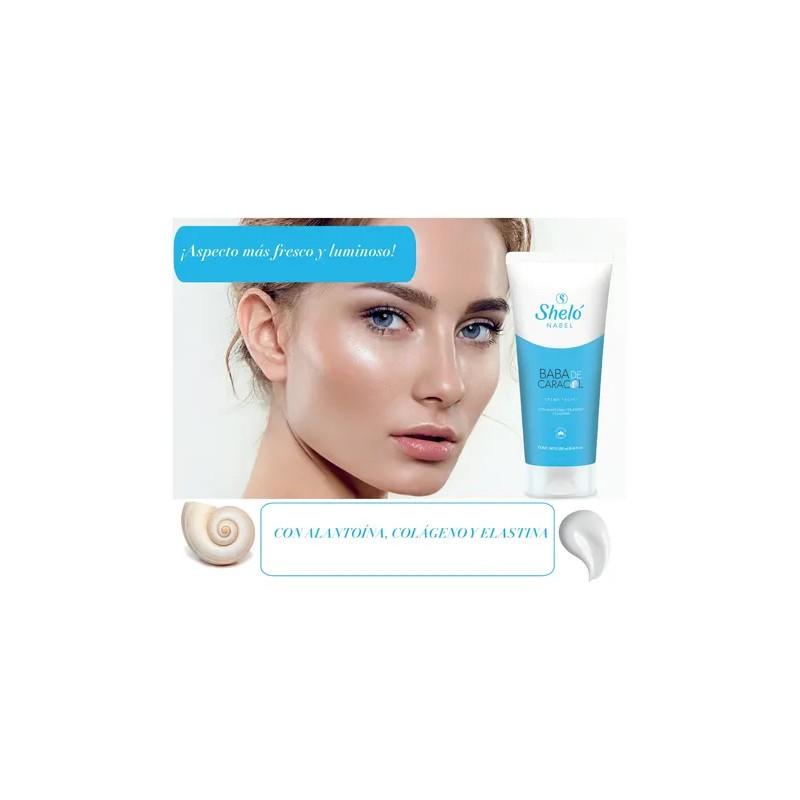 Crema Facial Baba De Caracol Sheló Nabel Manchas Cicatrices