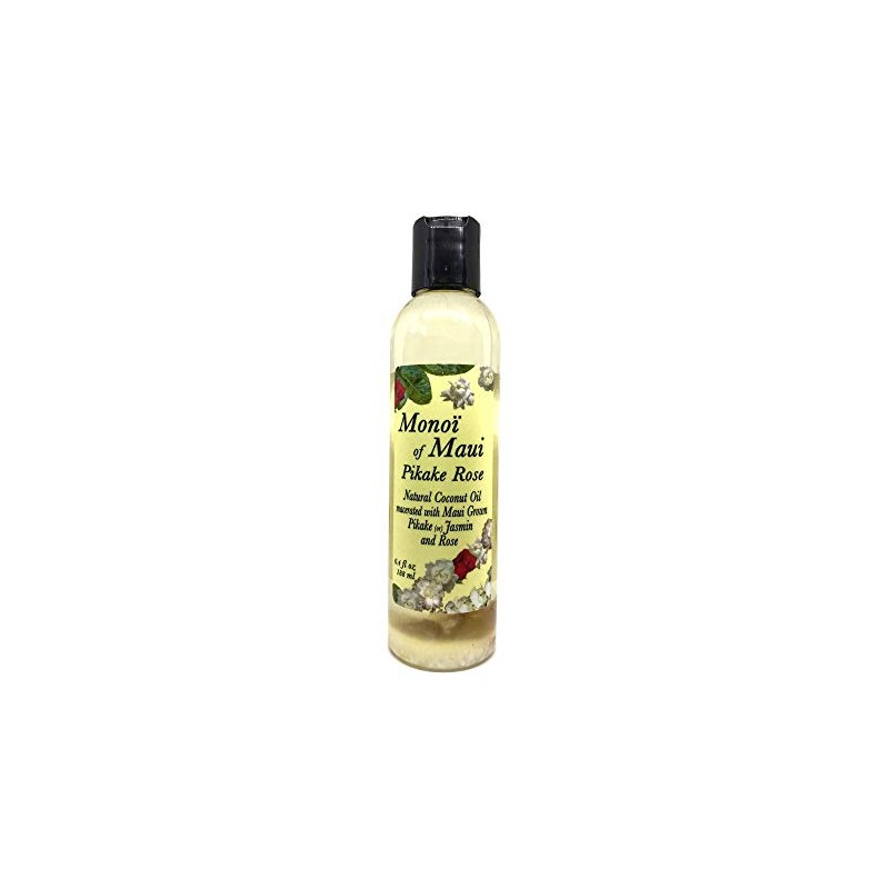 Monoi of Maui Pikake Rose Aceite de coco natural para