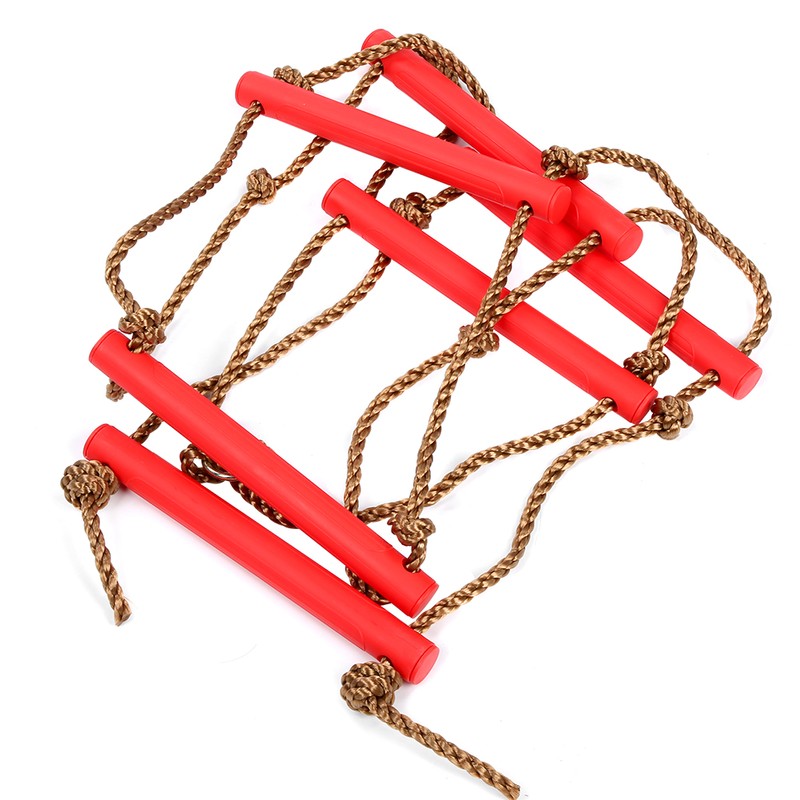 SixSection Children Climbing Ladder SingleEnd Rope Climb Ladders Toy Outdoor