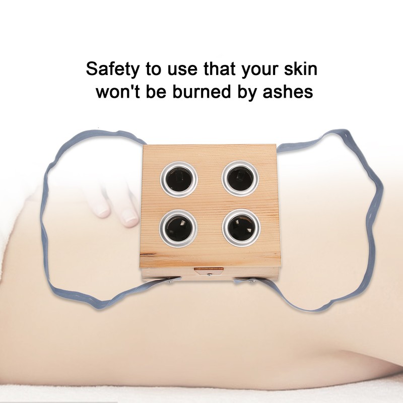 Wood Moxibustion Box Adjustable Temperature Moxibustion Therapy Healing Moxa Box4
