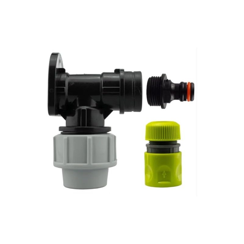 Wall Flange Kit 25mm MDPE Set Connectors - Designed for