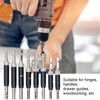 17pcs Hinge Drills Set Self Centering Door Drill Bit Kit