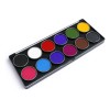 Paleta 12 Colores Mate Base Agua Pintacaritas Annete Fantasy