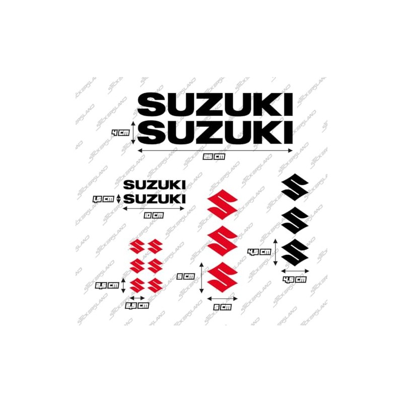 Pre-Cut Motorcycle Helmet Compatible Tank Sticker Kit - Easy to