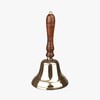 ACL Traditional Wooden Handle Bell - Brass Bell - Last