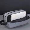 Neceser Sobaquera Cosmetiquera Bolsa Para Hombre De Viaje Gris