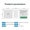 QIACHIP 16A Smart Module Light Switch, Mini DIY WLAN Switch,