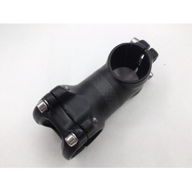 『phalatina』 Ultra-Light Aluminum Carbon Handlebar Stem 60 ~ 120 mm for Mountain Bike Road Bike with Beautiful Carbon Pattern for Comfortable Cycling! (① 60mm: Matte Black)