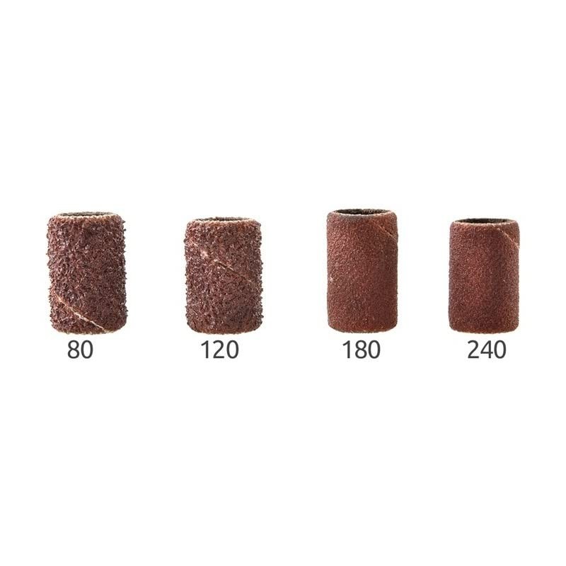 LALILL Pack of 100 Sanding Caps Grit 80 - Sanding