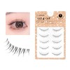 LASHIDOL False Eyelashes, Natural Eyelashes, False Eyelashes, Corner of Eyelashes,