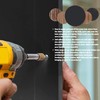 Hession 324 Pieces Adhesive Screw Hole Covers Wood Furniture Cabinet